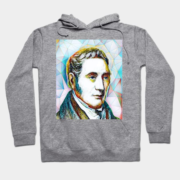 George Stephenson Portrait | George Stephenson Artwork 8 Hoodie by JustLit